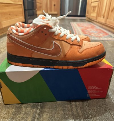 Concepts Nike Sb Dunk Orange Lobster