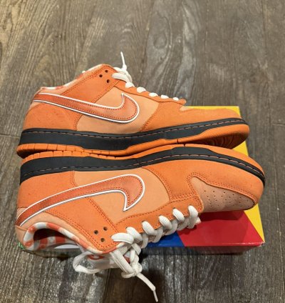 Concepts Nike Sb Dunk Orange Lobster
