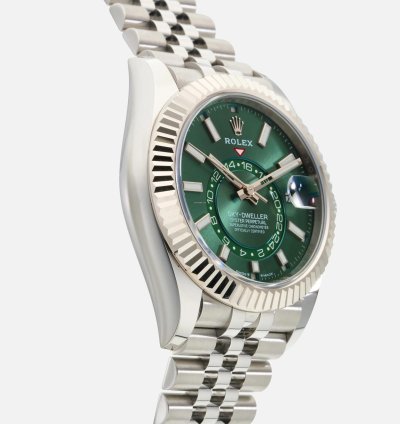 Rolex Sky-dweller Jubilee Mint Green 336934-0002 2024 Box And Papers