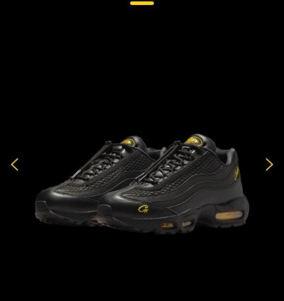 Corteiz Crtz Nike Air Max Honey Blacks - Size 11