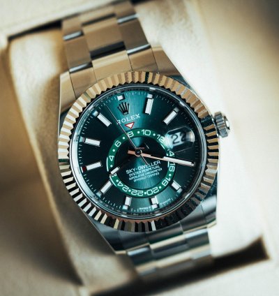Rolex Sky-dweller Mint Green