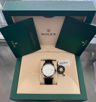 Rolex Sky-dweller Never Worn 2024 Rolex Sky Dweller All Verifed Documents
