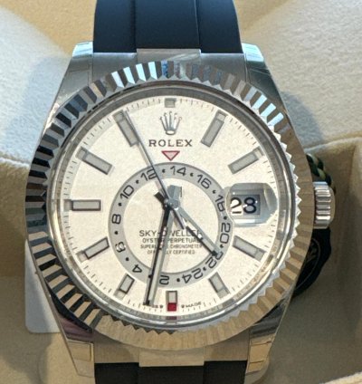 Rolex Sky-dweller Never Worn 2024 Rolex Sky Dweller All Verifed Documents