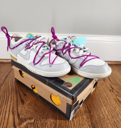 Dm1602-110 Nike Off-white Dunk Low Lot 21
