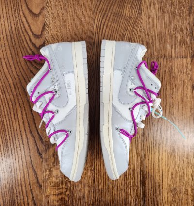 Dm1602-110 Nike Off-white Dunk Low Lot 21