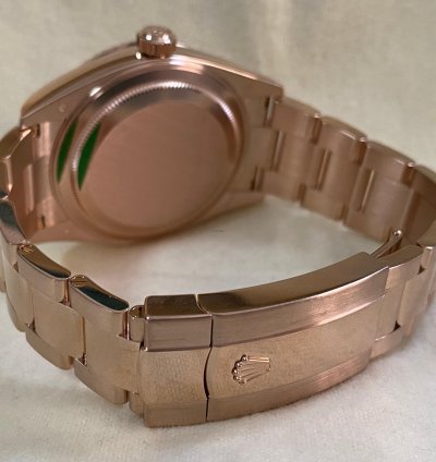 Rolex Sky-dweller New 2024 Unworn Sky-dweller Everose Gold Blue-green Dial Oyster 336935 Complete Set