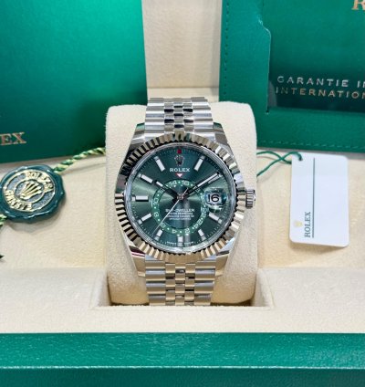 Rolex Sky-dweller New 336934 Mint Green Jubilee 2023