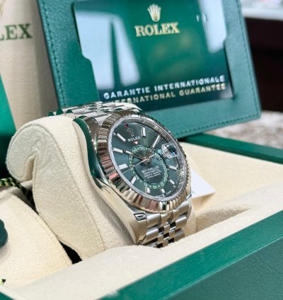 Rolex Sky-dweller New 336934 Mint Green Jubilee 2023