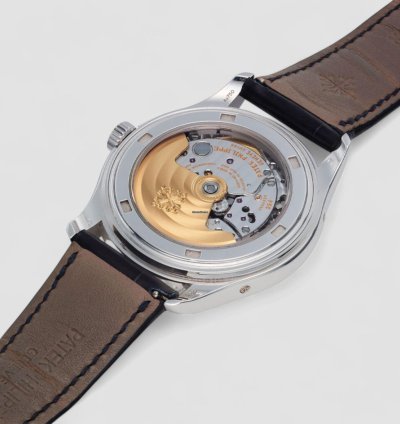Patek Philippe Annual Calendar 5147g Tiffany Co Blue Dial Diamond Bezel