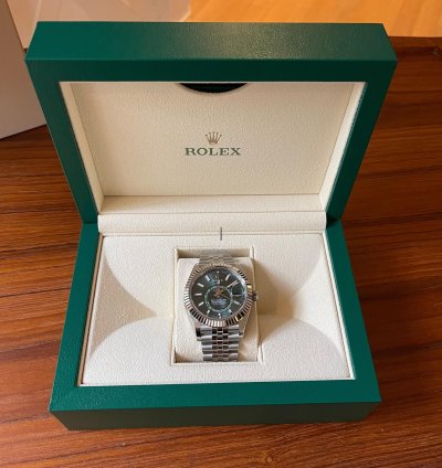 Rolex Sky-dweller New Green Dial Jubilee Skydweller Sky Dweller