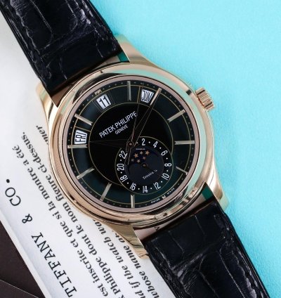 Patek Philippe Annual Calendar 5205r - Tiffany Co - Full Set - Very Rare - Excellent Condition