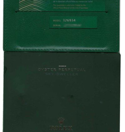 Rolex Sky-dweller New Rolex Sky-dweller 18k Gold Steel Blue Dial 42mm Watch Box Papers 21 326934