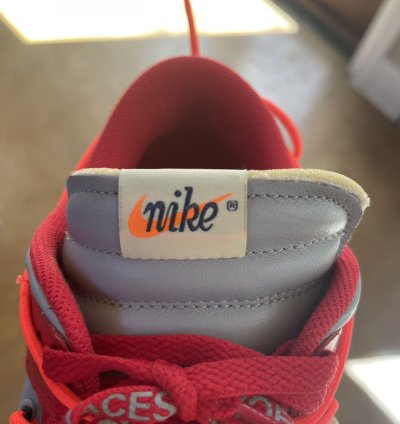 Final Drop Nike Off-white Dunk Low University Red