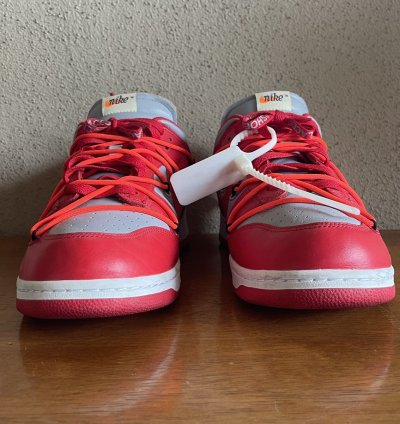 Final Drop Nike Off-white Dunk Low University Red