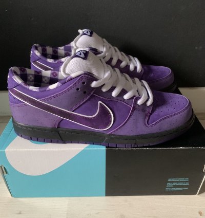 Final Drop Nike Sb Dunk Low Concepts Purple Lobster Us10 5