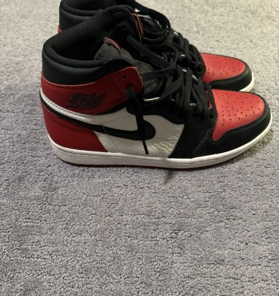 Jordan 1 Bred Toe