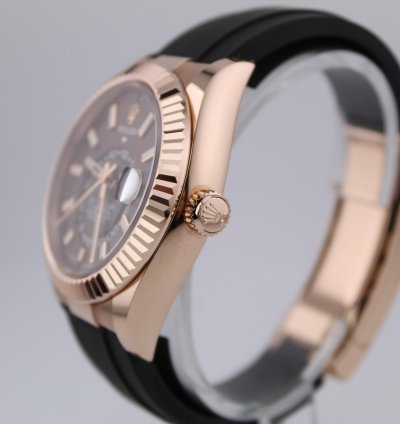 Rolex Sky-dweller Oyster Flex Chocolate Dial - 2022 Full Set