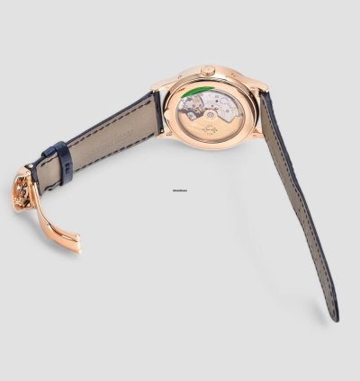 Patek Philippe Annual Calendar 5396r-015 Rose Gold Blue Diamond Dial