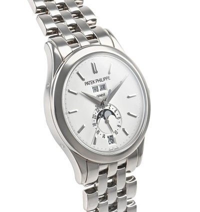 Patek Philippe Annual Calendar Automatic White Gold 38 0mm Box Papers 5396 1g-010