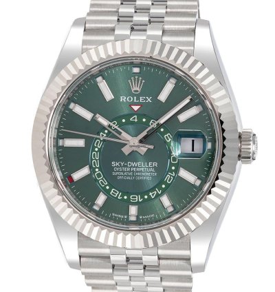 Rolex Sky-dweller Oyster Perpetual Sky-dweller Mintgr Ref 336934