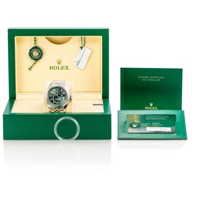 Rolex Sky-dweller Oyster Perpetual Sky-dweller Mintgr Ref 336934