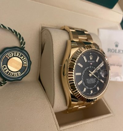 Rolex Sky-dweller Ref 326938 Full Set Absolut Ungetragen Nicht Poliert