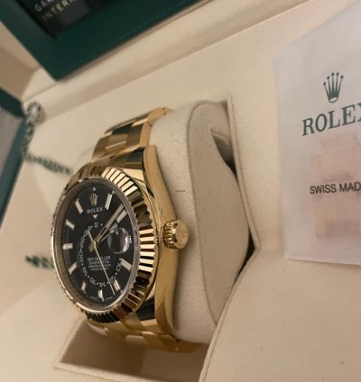 Rolex Sky-dweller Ref 326938 Full Set Absolut Ungetragen Nicht Poliert