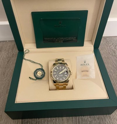 Rolex Sky-dweller Ref 326938 Full Set Absolut Ungetragen Nicht Poliert