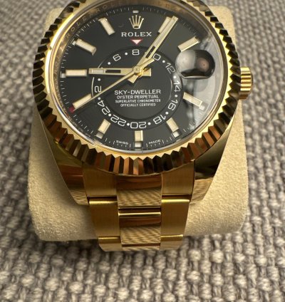 Rolex Sky-dweller Ref 326938 Full Set Absolut Ungetragen Nicht Poliert