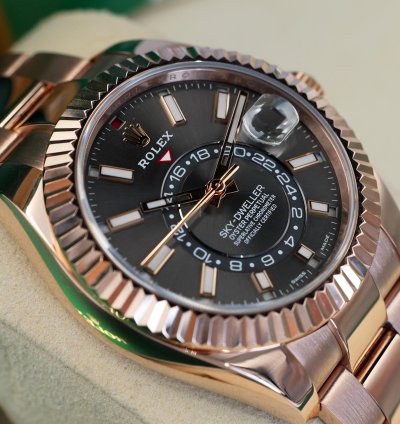 Rolex Sky-dweller Rhodium Dial