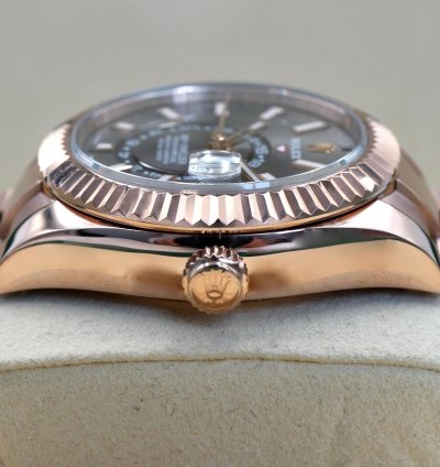Rolex Sky-dweller Rhodium Dial
