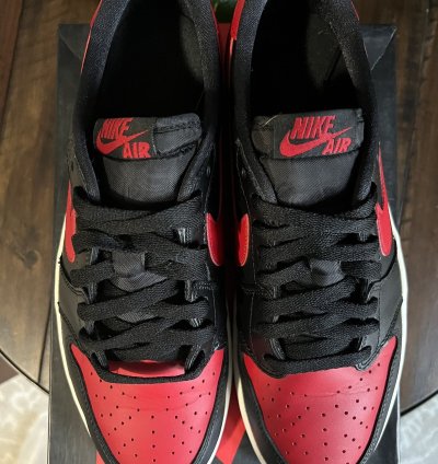Jordan 1 Retro Low - Bred 2015