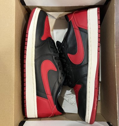 Jordan 1 Retro Low - Bred 2015