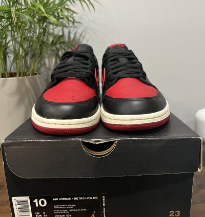 Jordan 1 Retro Low - Bred 2015