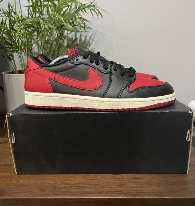Jordan 1 Retro Low - Bred 2015