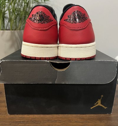 Jordan 1 Retro Low - Bred 2015