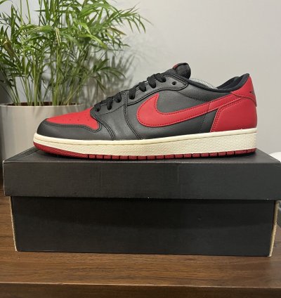 Jordan 1 Retro Low - Bred 2015