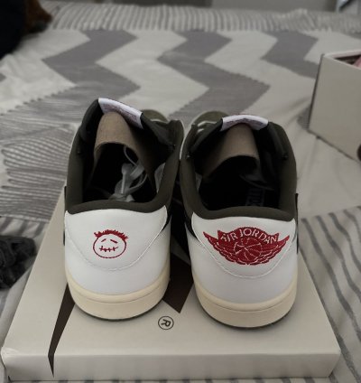 Jordan 1 Retro Low Og Sp Travis Scott Medium Olive