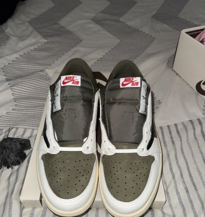 Jordan 1 Retro Low Og Sp Travis Scott Medium Olive