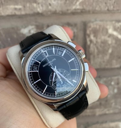 Patek Philippe Annual Calendar Chronograph 5905p-010 Black Annual Calendar Chronograph