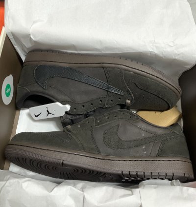 Jordan 1 Travis Scott Vetvet Brown Retro Low Ts