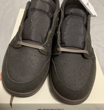 Jordan 1 Travis Scott Vetvet Brown Retro Low Ts