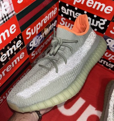 Yeezy Adidas Boost 350 V2 In Desert Sage Fx9035 Size 13