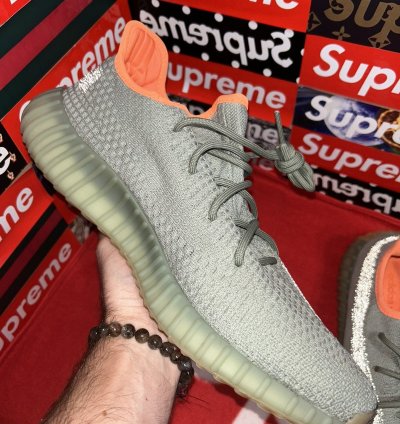 Yeezy Adidas Boost 350 V2 In Desert Sage Fx9035 Size 13