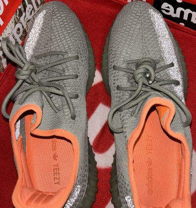 Yeezy Adidas Boost 350 V2 In Desert Sage Fx9035 Size 13