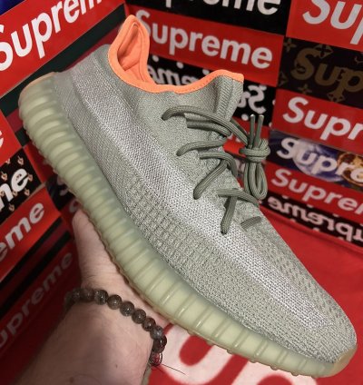 Yeezy Adidas Boost 350 V2 In Desert Sage Fx9035 Size 13