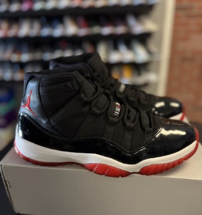 Jordan 11 Bred Playoff 2012 378037-010 Size 10 5
