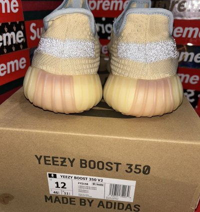 Yeezy Adidas Boost 350 V2 In Linen Fy5158 Size 12