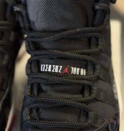 Jordan 11 Bred Playoff 2012 378037-010 Size 10 5