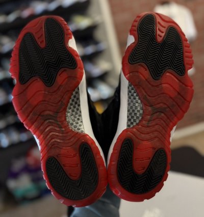 Jordan 11 Bred Playoff 2012 378037-010 Size 10 5